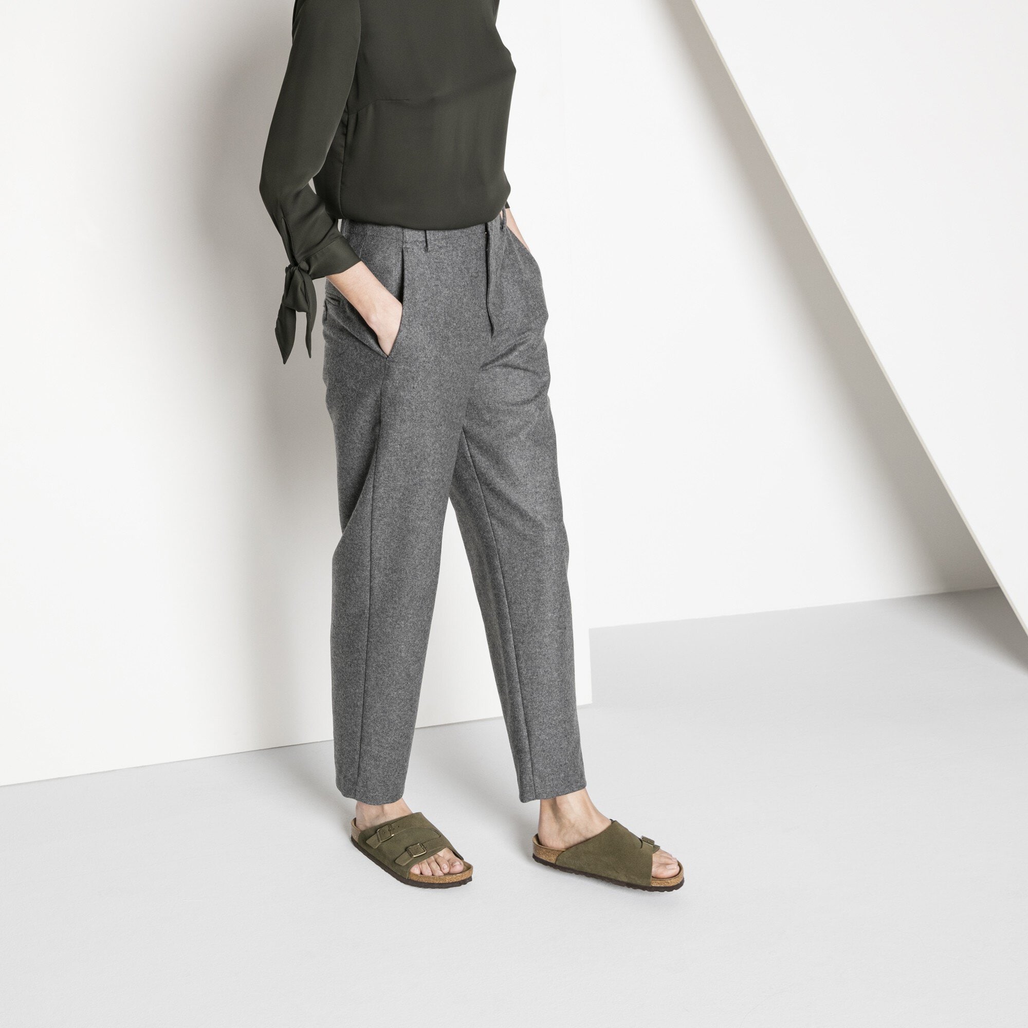 Zürich /チューリッヒ Suede Leather フォレスト | BIRKENSTOCK