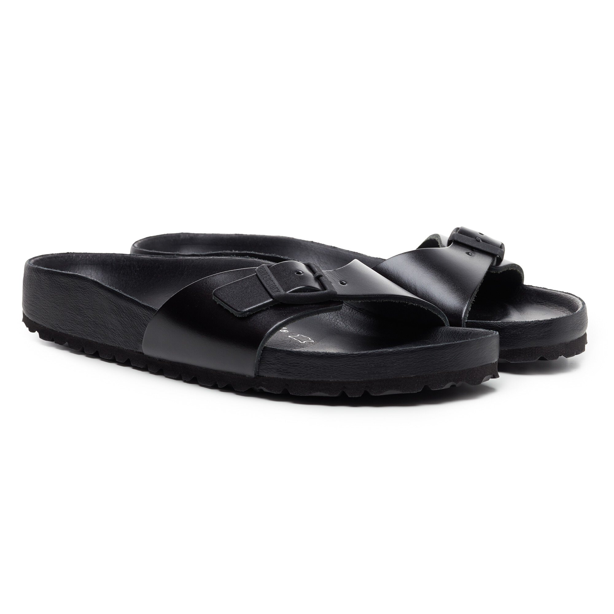 hente Ryg, ryg, ryg del spiralformet Madrid Natural Leather Black | shop online at BIRKENSTOCK