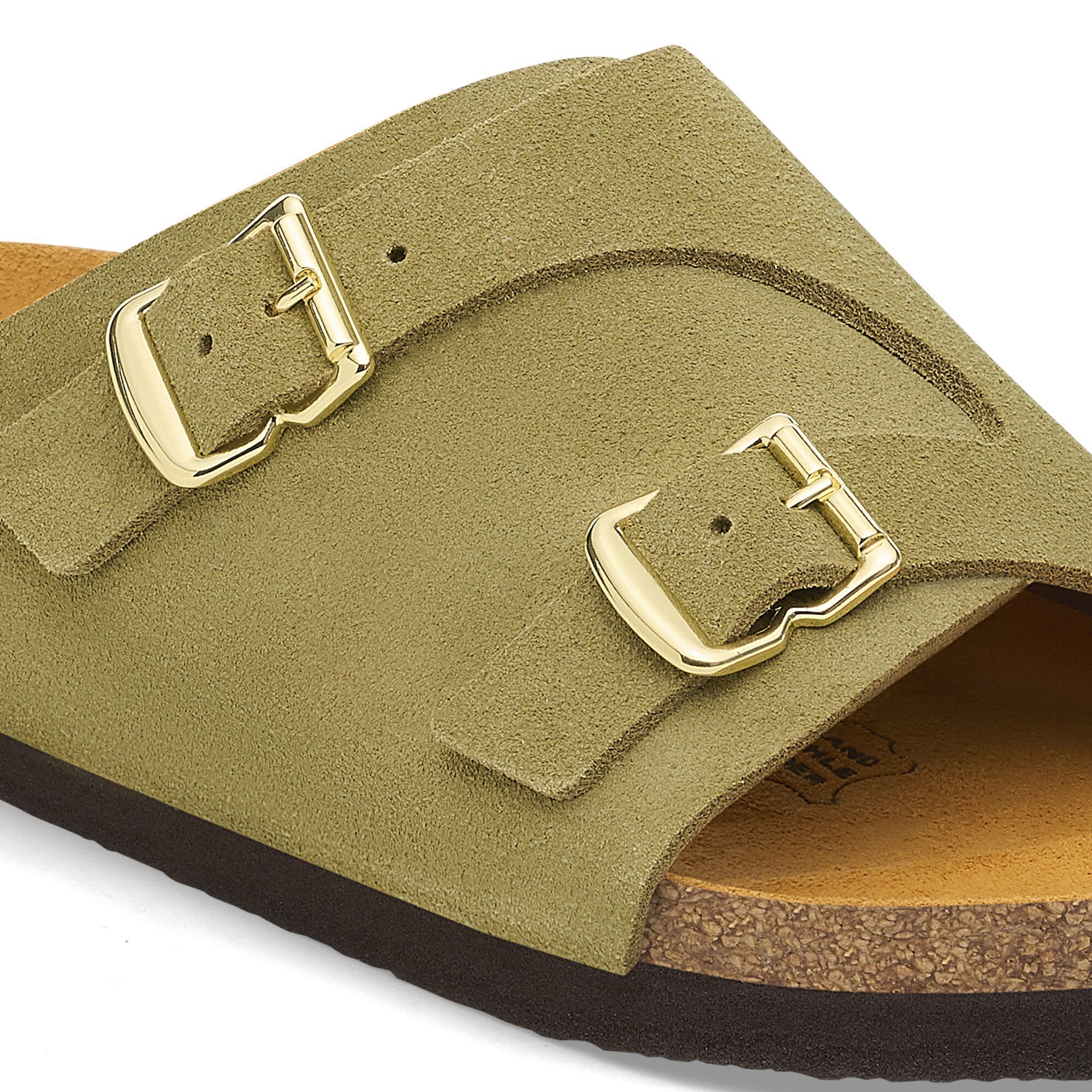 Uji Nubuck Leather/Suede Faded Lime | BIRKENSTOCK
