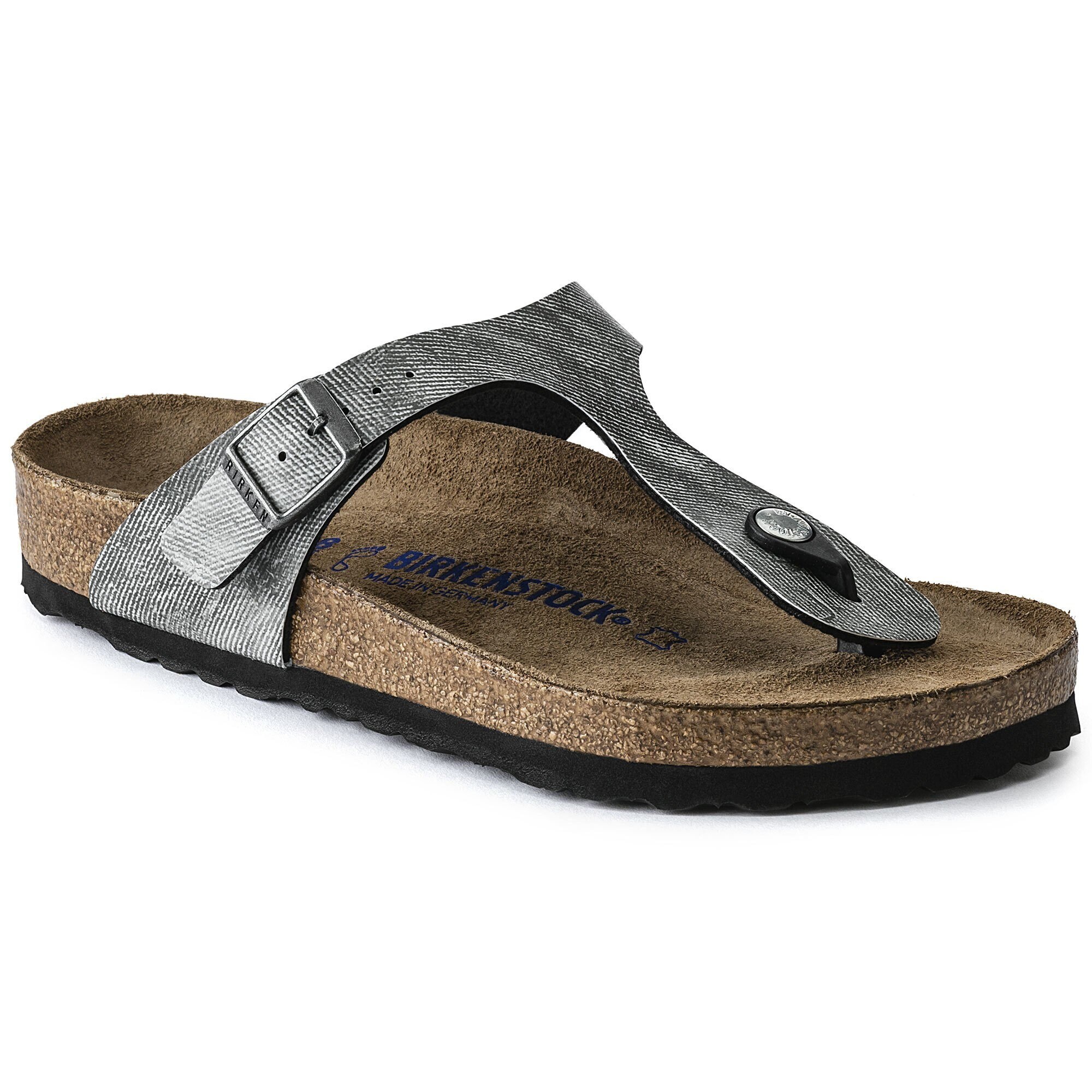 birkenstock jeans washed out blue