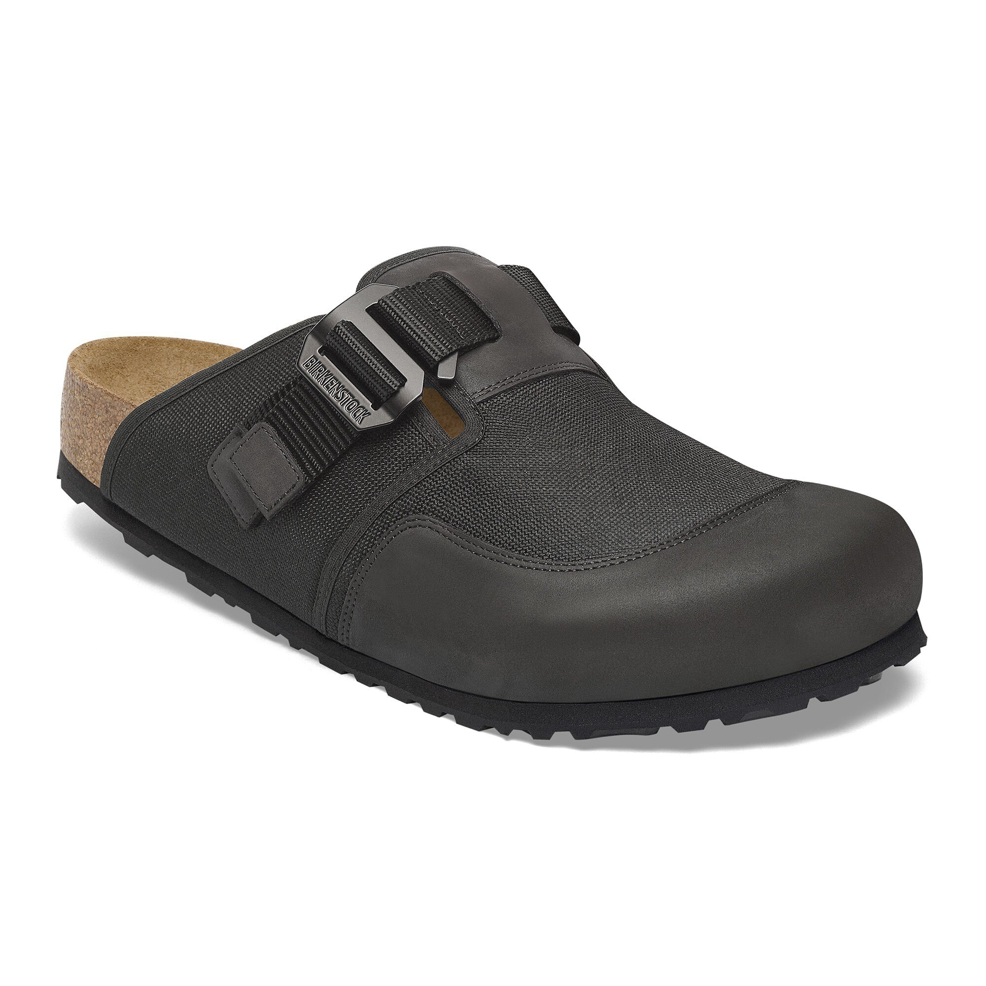 【送料無料（一部地域を除く）】 Nova Boston Textile BIRKENSTOCK | Black 靴
