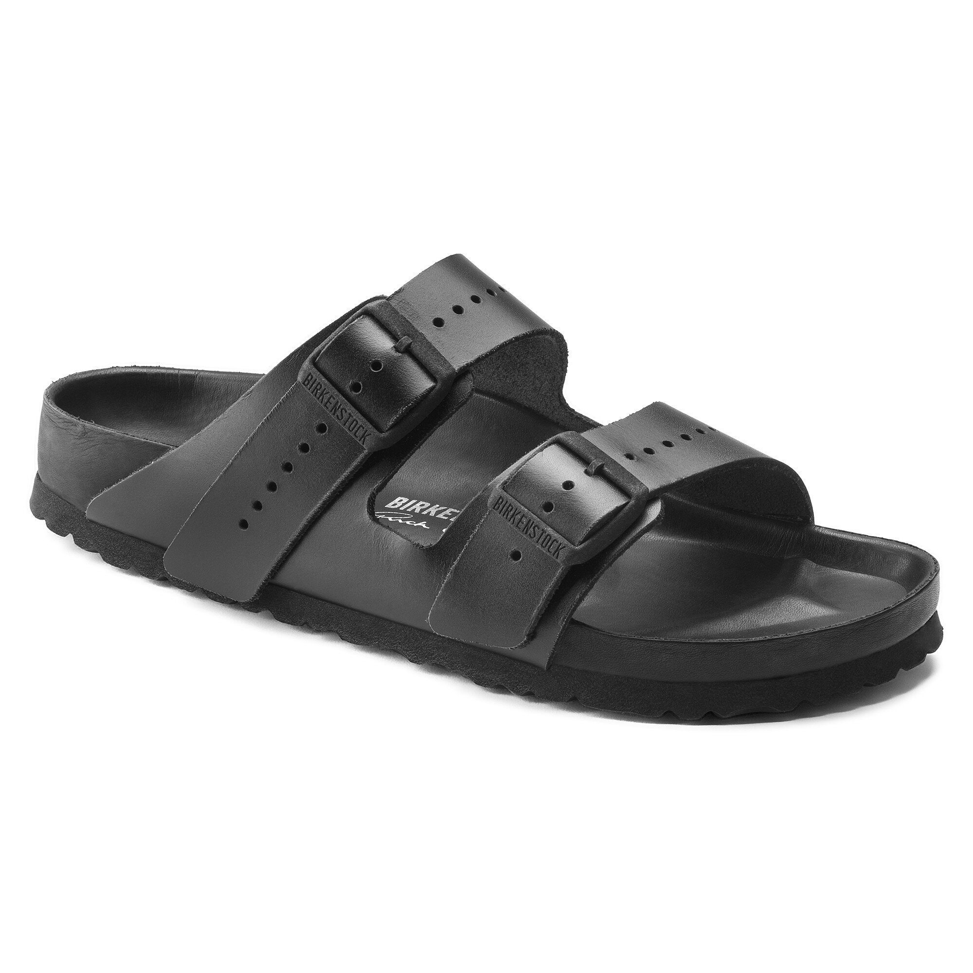 値段が激安 Rick Owens Arizona Smooth Leather Amalfi Black | BIRKENSTOCK 靴