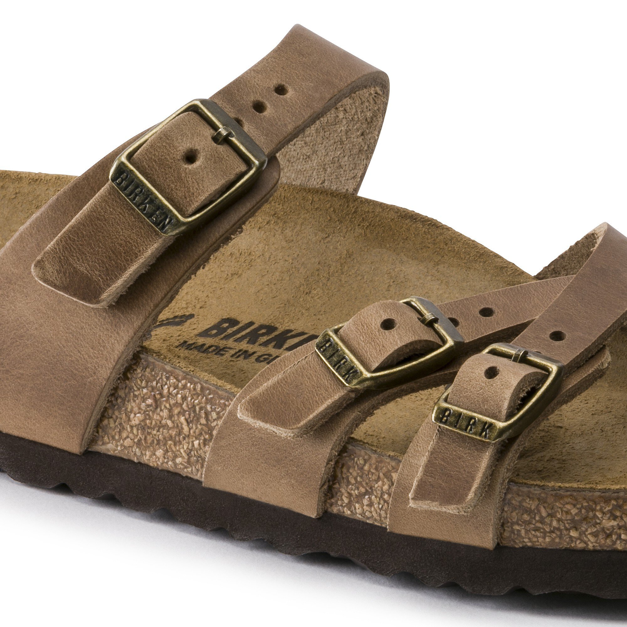 Franca Oiled Leather Tobacco Brown | BIRKENSTOCK