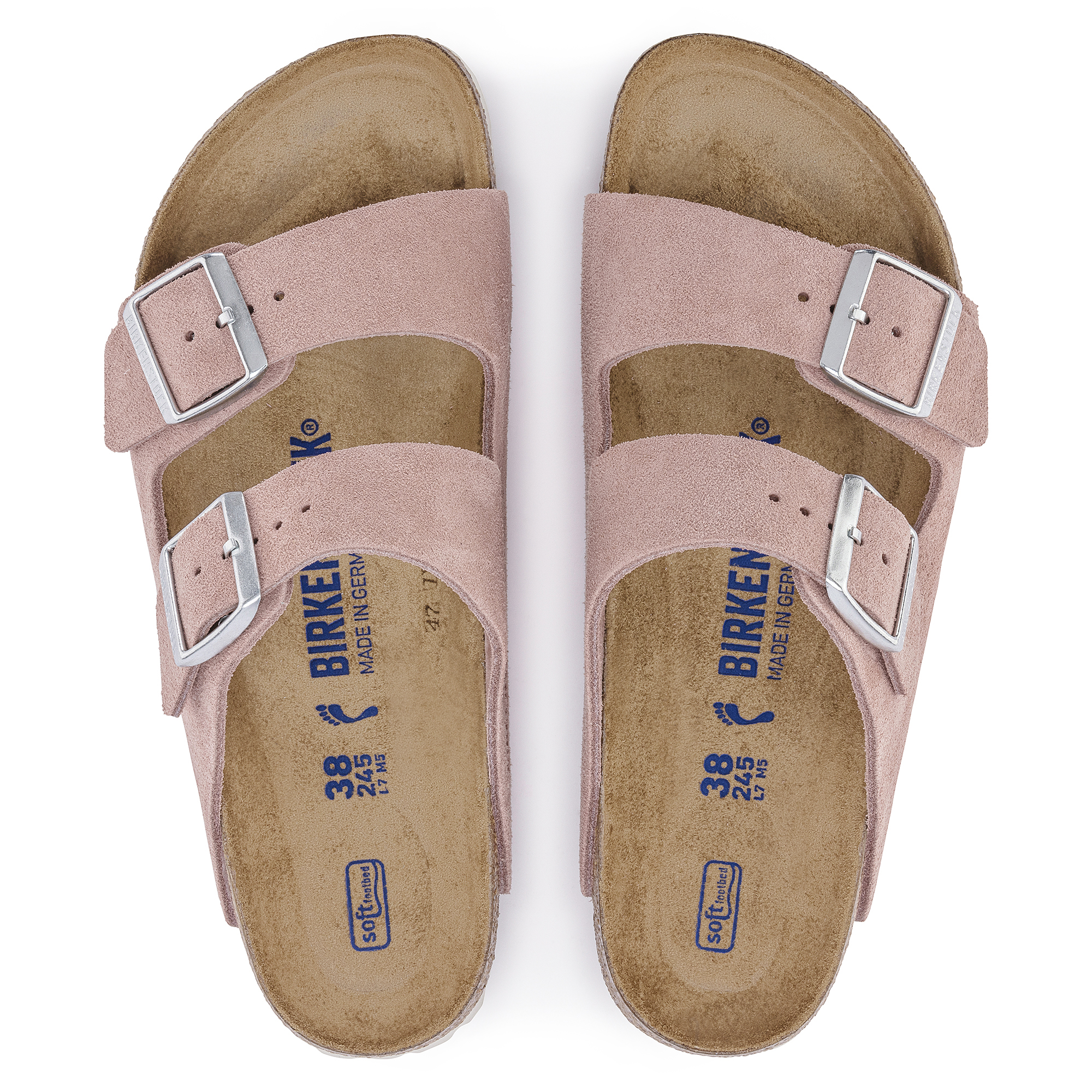 miste dig selv Læsbarhed Uforenelig Arizona Soft Footbed Suede Leather Pink Clay | BIRKENSTOCK