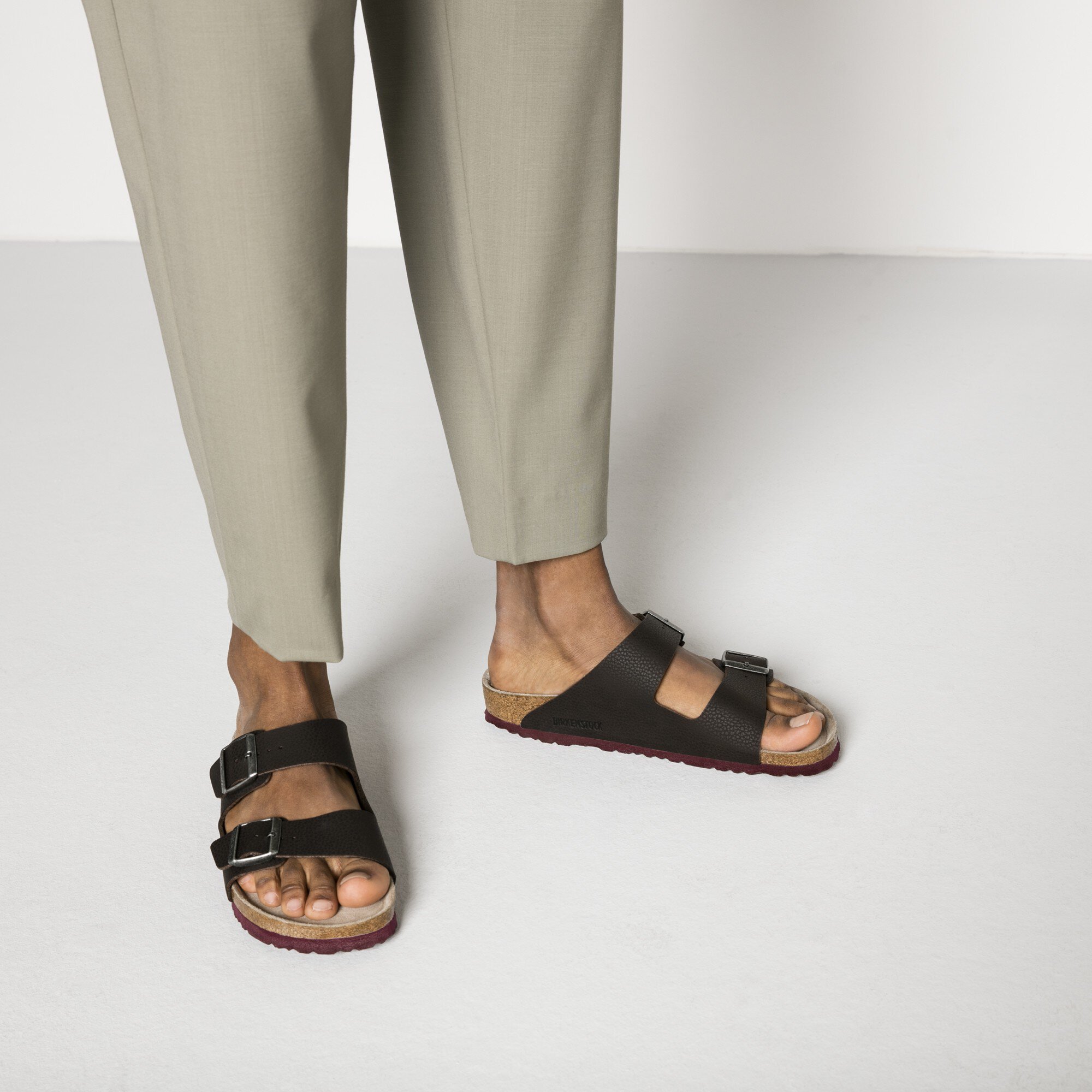 Soft Footbed Embossed Desert Soil Espresso | BIRKENSTOCK