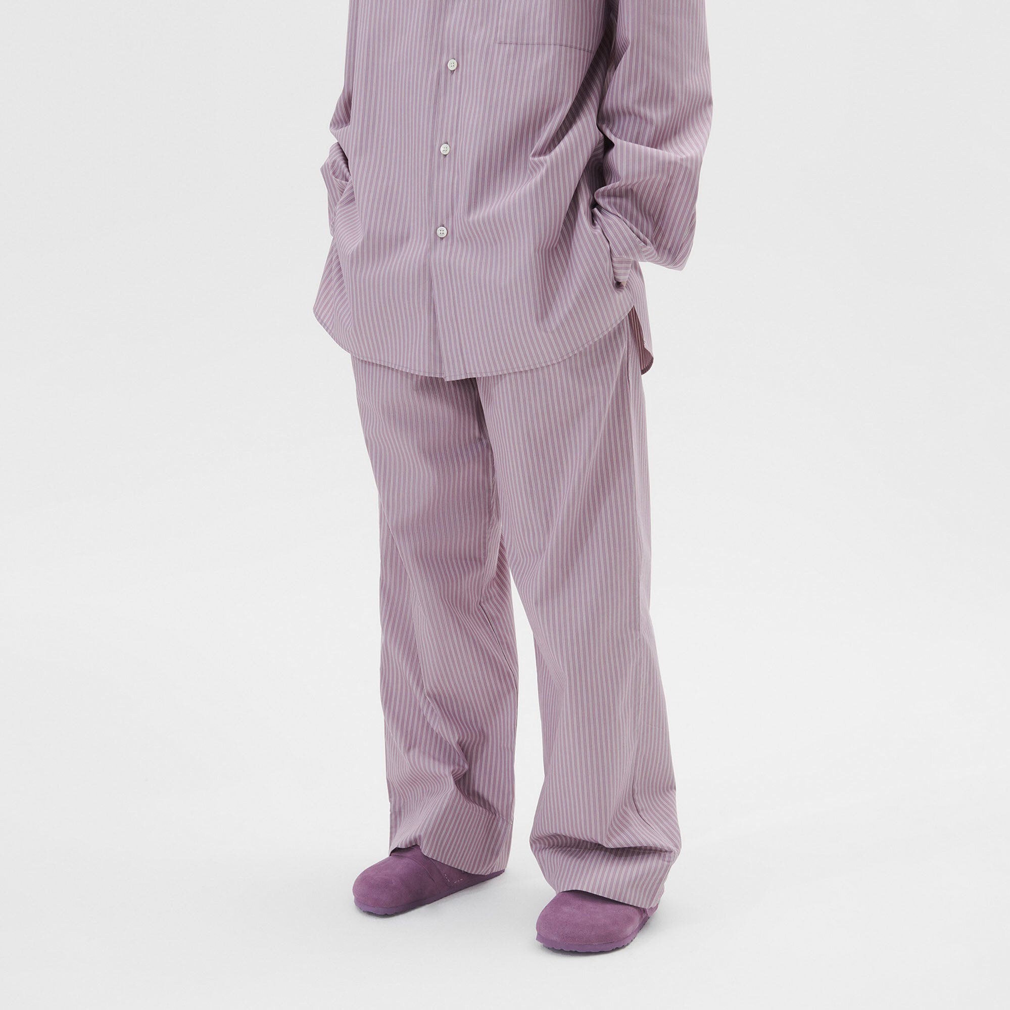 Tekla Pants Mauve Stripes | BIRKENSTOCK