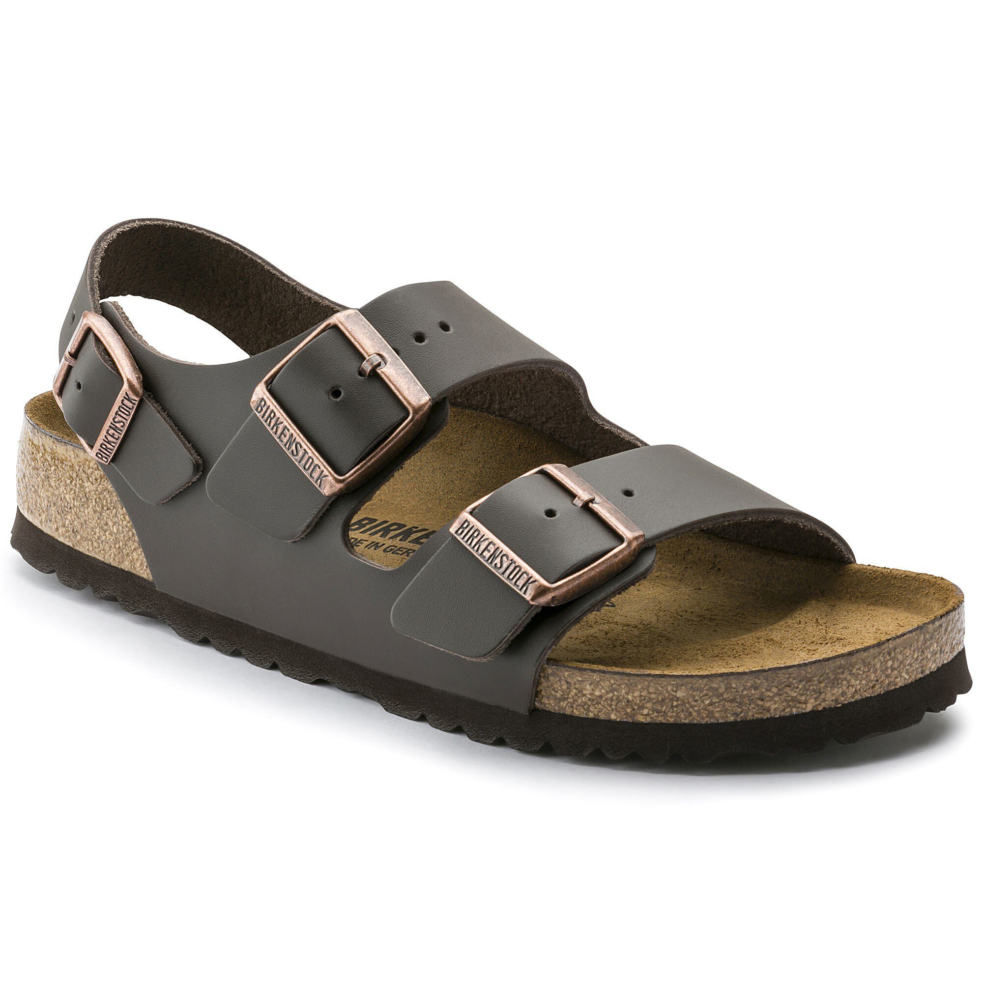 Milano / ミラノ ナチュラルレザー ダークブラウン | BIRKENSTOCK