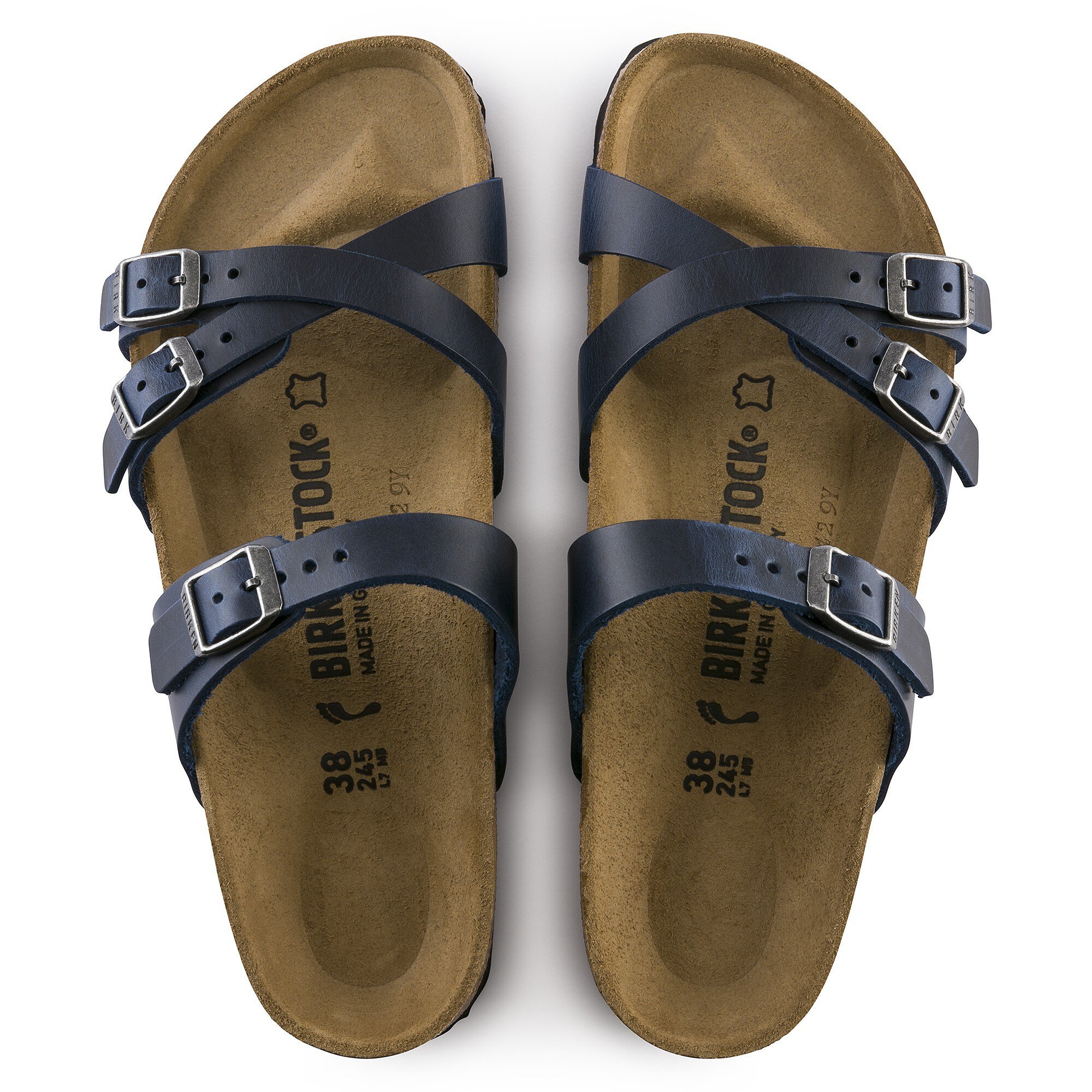 birkenstock women's franca oiled leather