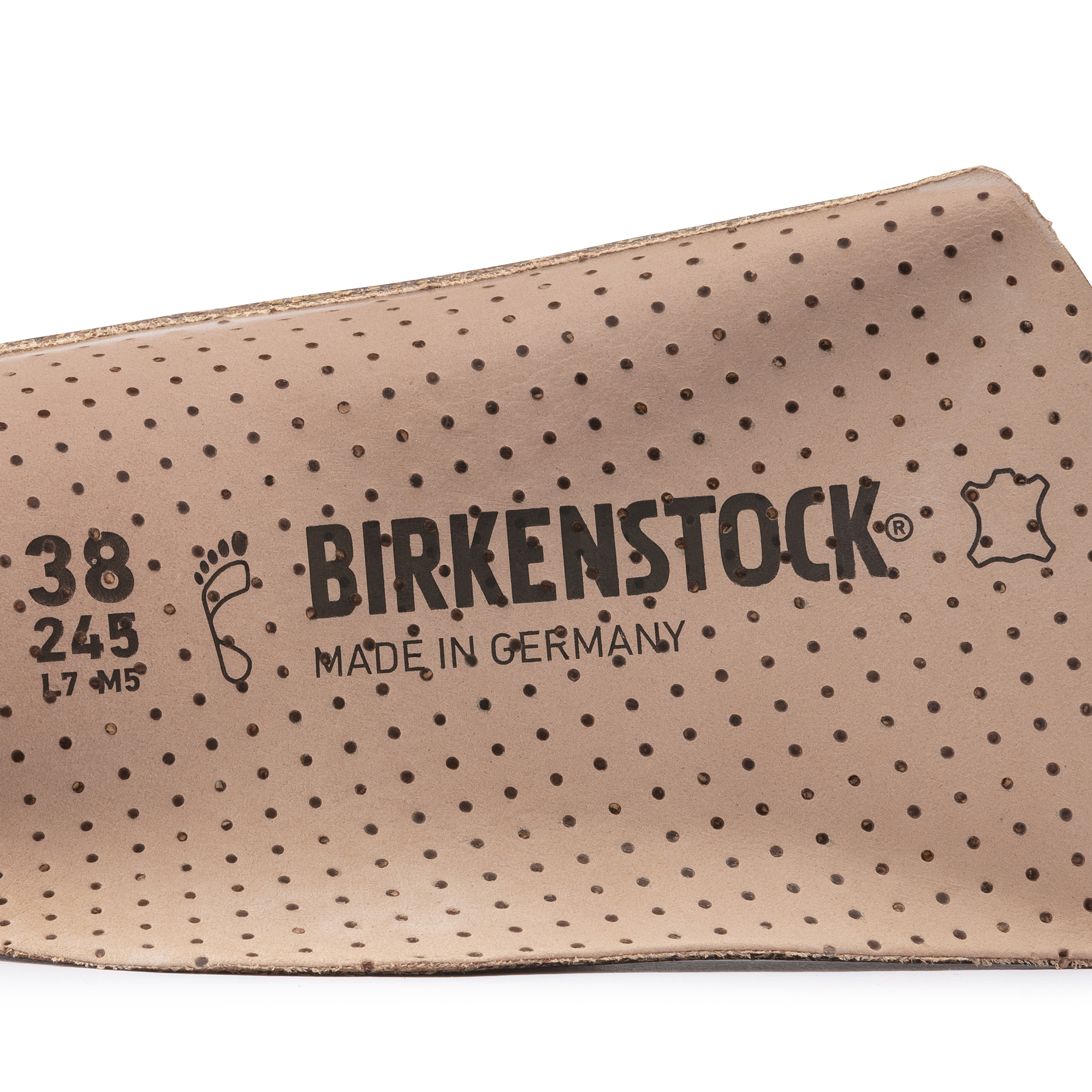 Birko Balance Insole Leather Brown | BIRKENSTOCK