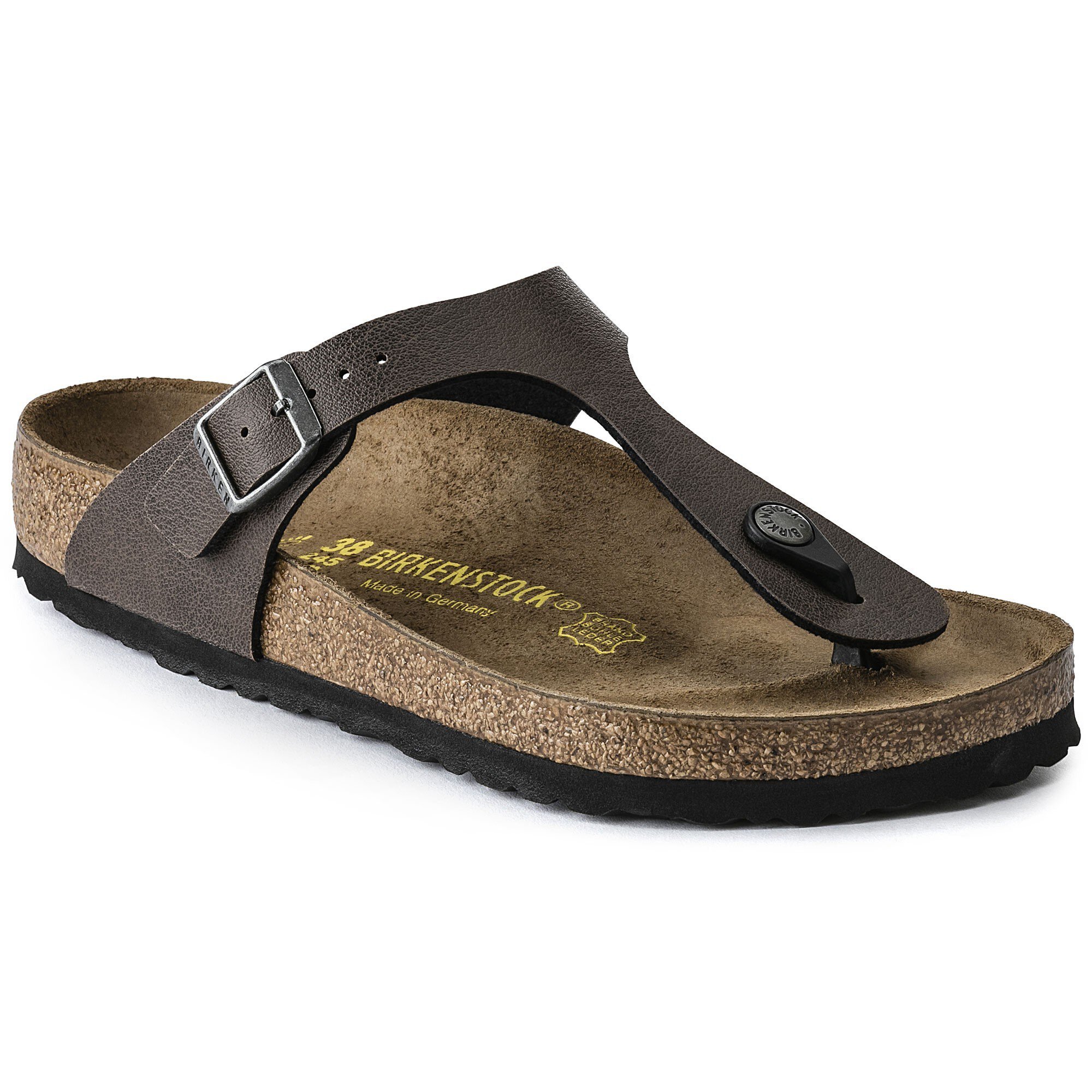 Brown gizeh birkenstock Clearance