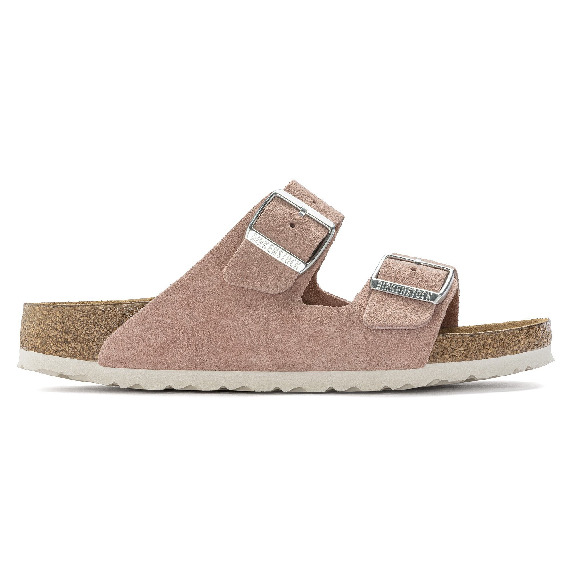 Arizona Footbed Suede Leather Pink Clay | BIRKENSTOCK