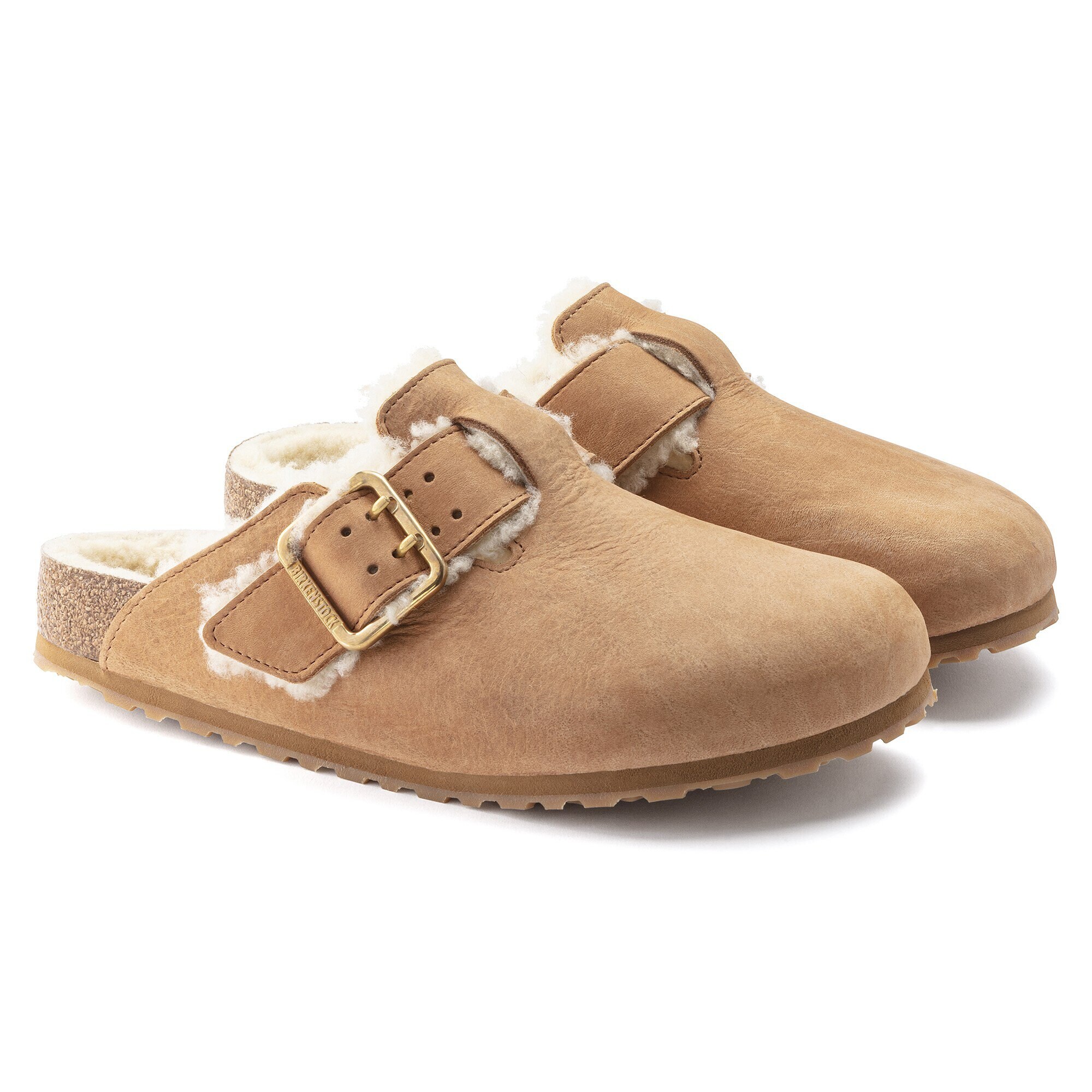 Fur lined birkenstock clogs 2025