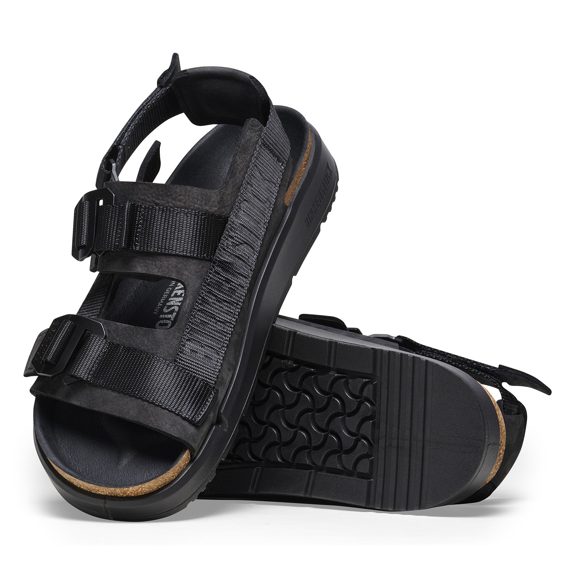 Shinjuku Leather-Textile Antique White | BIRKENSTOCK