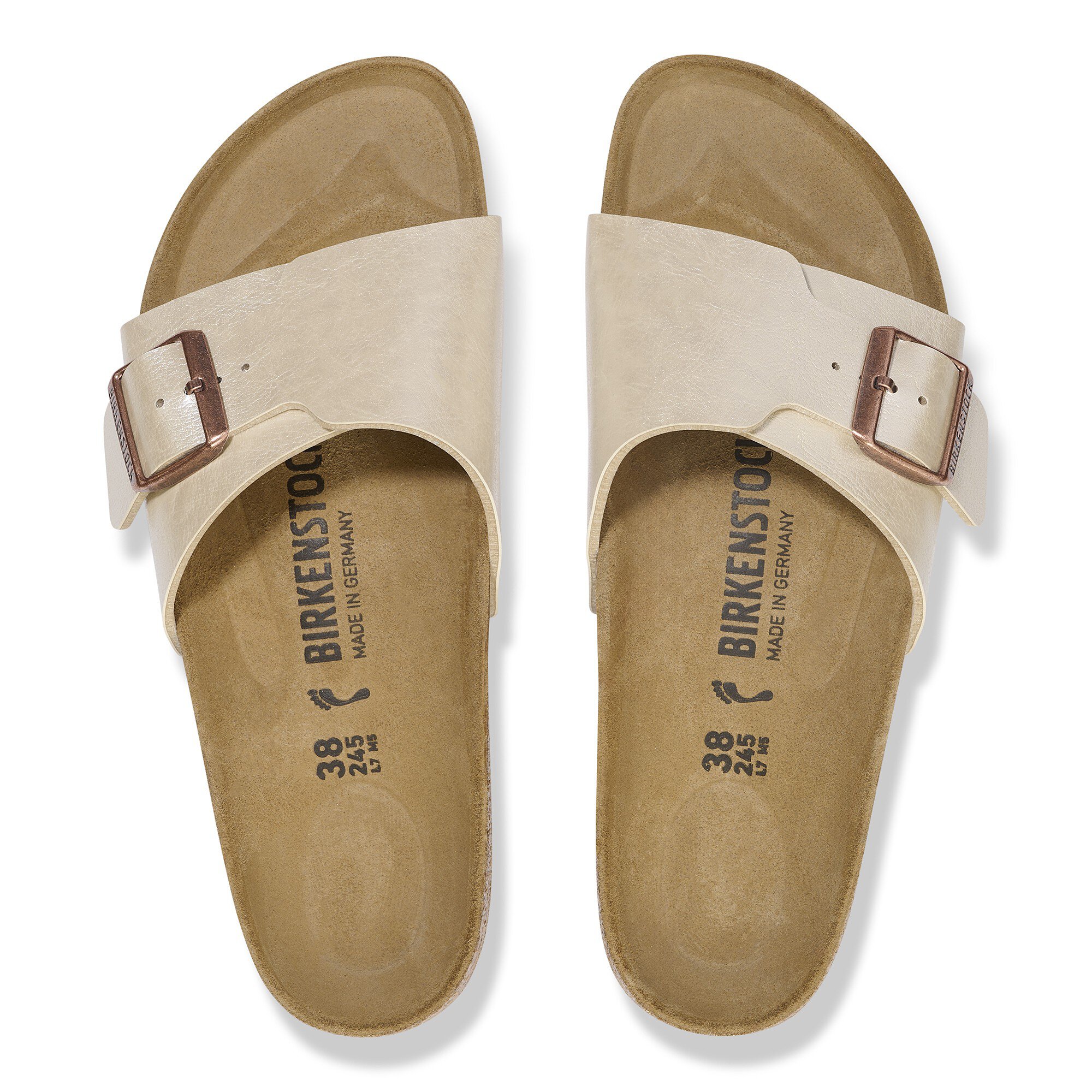 Catalina BirkoFlor Graceful Pearl White BIRKENSTOCK