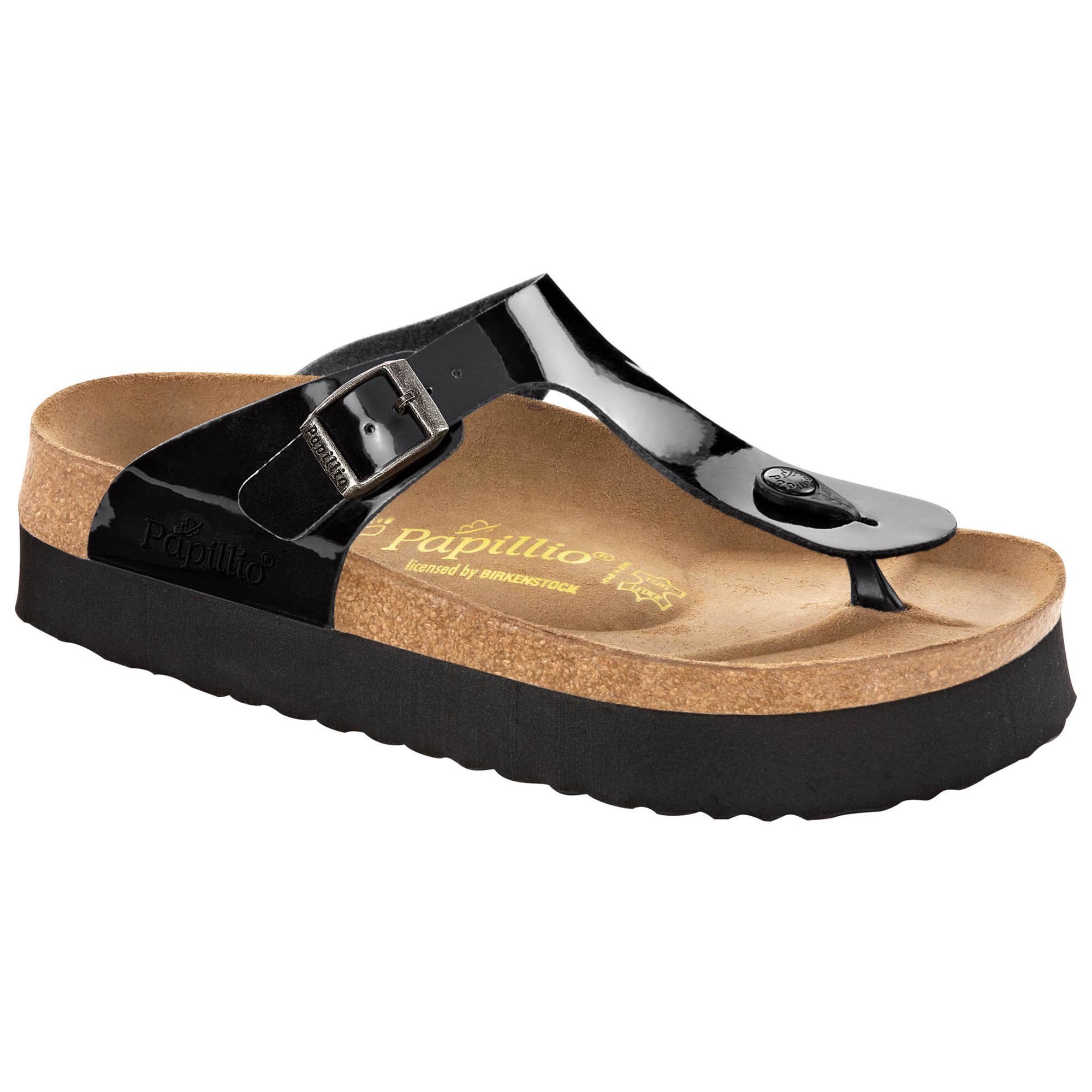 birkenstock gizeh patent leather