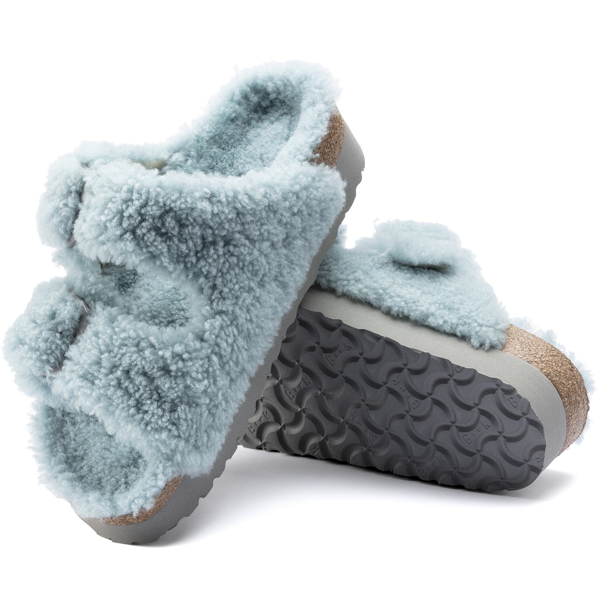 Arizona Big Buckle Shearling Shearling Teddy Faded Aqua Arizona Big Buckle Shearling Shearling Teddy Faded Aqua