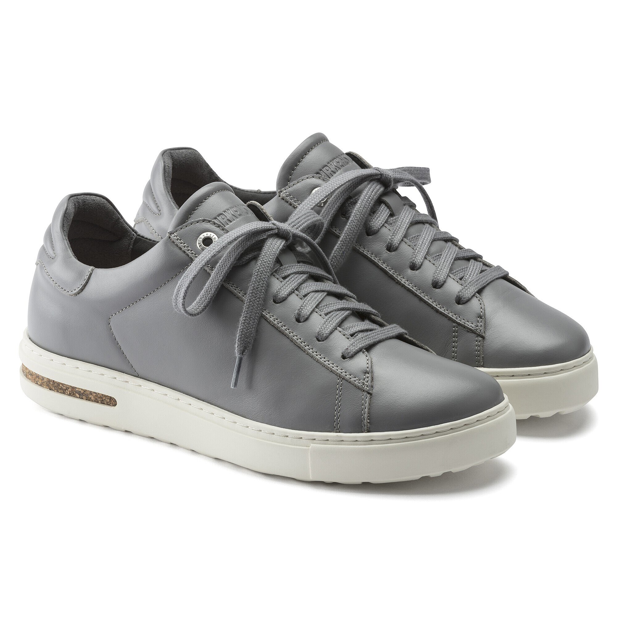 Grey leather birkenstocks outlet